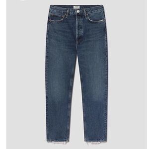 Agolde - 90's Pinch Waist High Rise Straight Jeans in Range
